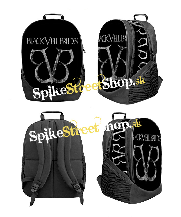 BLACK VEIL BRIDES - Vintage Grey Logo - ruksak 3D Big Fullprint