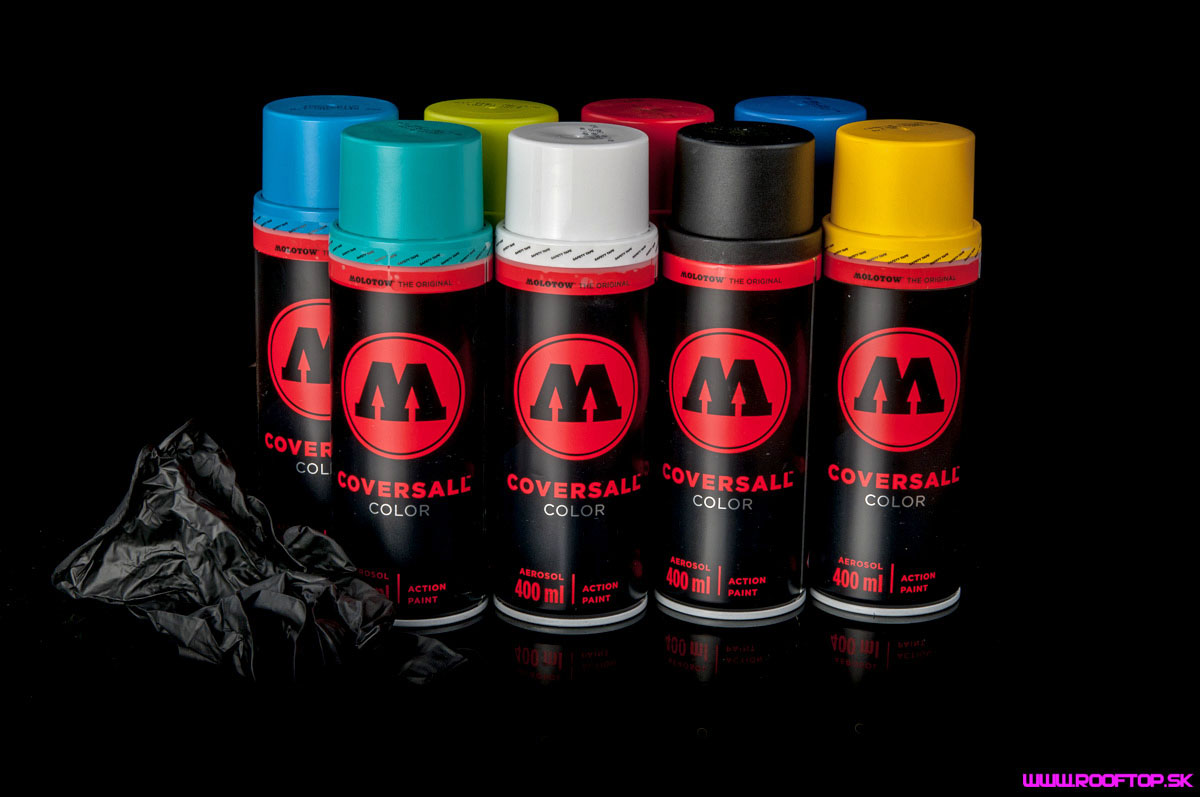 COVERSALL COLOR (400 ml) - farebný sprej