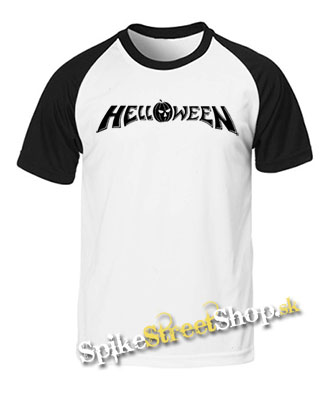 HELLOWEEN - Logo - dvojfarebné pánske tričko