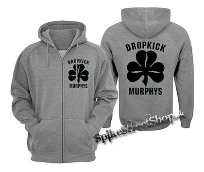 DROPKICK MURPHYS - šedá pánska mikina na zips