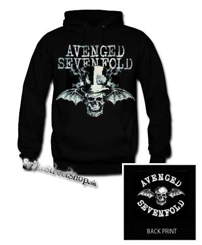 AVENGED SEVENFOLD - Skull - čierna pánska mikina