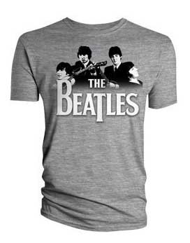 BEATLES - Band Logo - pánske tričko