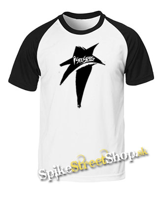 I SEE STARS - Black Star - dvojfarebné pánske tričko