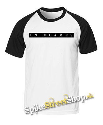 IN FLAMES - Plan Logo - dvojfarebné pánske tričko