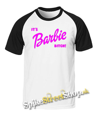 IT'S BARBIE BITCH - dvojfarebné pánske tričko