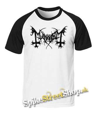 MAYHEM - Logo - dvojfarebné pánske tričko