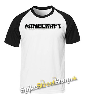 MINECRAFT - Logo - dvojfarebné pánske tričko