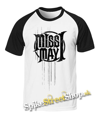 MISS MAY I - Logo - dvojfarebné pánske tričko