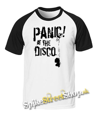 PANIC AT THE DISCO - Logo - dvojfarebné pánske tričko