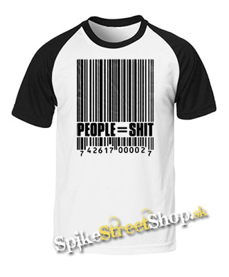 PEOPLE SHIT - dvojfarebné pánske tričko
