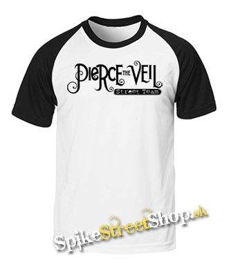 PIERCE THE VEIL - Street Team - dvojfarebné pánske tričko