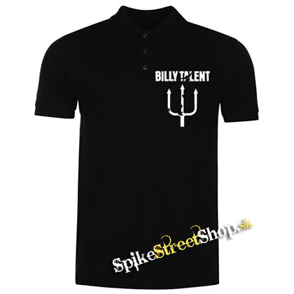 BILLY TALENT - Logo - čierna pánska polokošeľa
