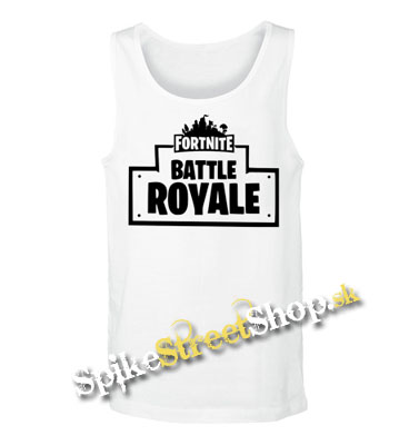 FORTNITE BATTLE ROYALE - Mens Vest Tank Top - biele