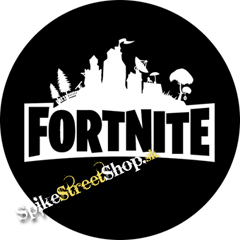 FORTNITE - Logo - čierny odznak