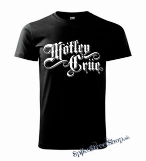 MOTLEY CRUE - Logo - čierne detské tričko