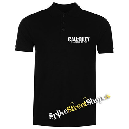 CALL OF DUTY - Black Ops - čierna pánska polokošeľa