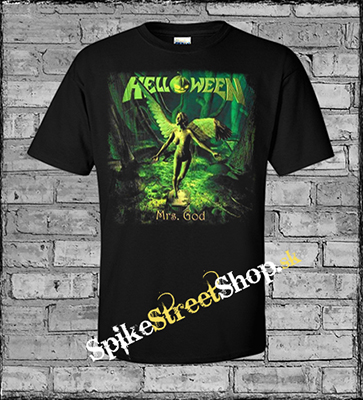 HELLOWEEN - Mrs God - čierne detské tričko