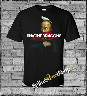 IMAGINE DRAGONS - Trouble - čierne detské tričko