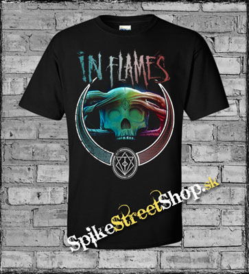 IN FLAMES - Battles Badge - čierne detské tričko