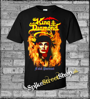 KING DIAMOND - Fatal Portrait - čierne detské tričko