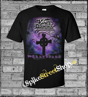 KING DIAMOND - Graveyard - čierne detské tričko