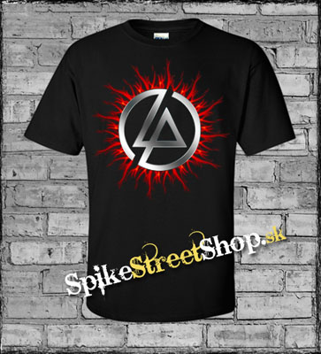 LINKIN PARK - Fire Logo - čierne detské tričko