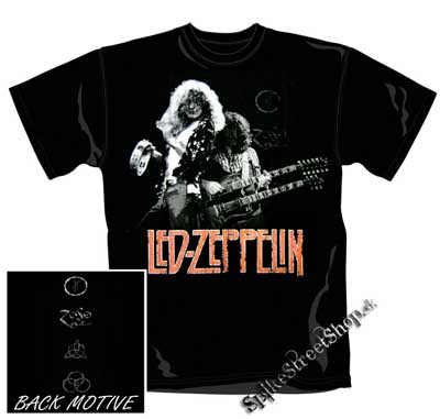 LED ZEPPELIN - Band - čierne pánske tričko