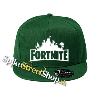 FORTNITE - Logo - fľaškovozelená šiltovka model "Snapback"
