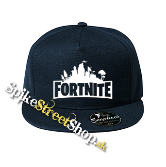 FORTNITE - Logo - tmavomodrá šiltovka model "Snapback"