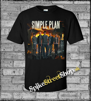 SIMPLE PLAN - Band - čierne detské tričko