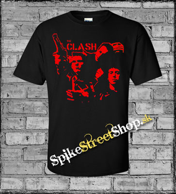 THE CLASH - Band Gun - čierne detské tričko
