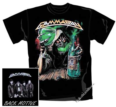 GAMMA RAY - Absinth - čierne pánske tričko