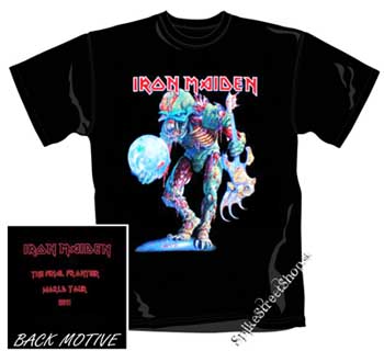 IRON MAIDEN - The Final Frontier - World Tour - čierne pánske tričko