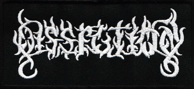 DISSECTION - B&W Logo - nažehlovacia nášivka