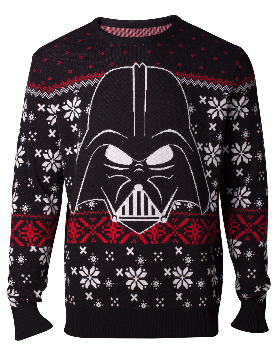 STAR WARS - Darth Vader Knitted Men's Sweater - pánsky sveter