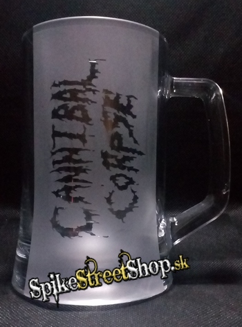 Sklenený krígel CANNIBAL CORPSE - Logo