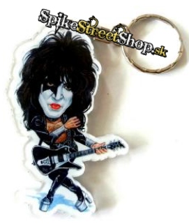 KISS - Paul Stanley - plastový prívesok na kľúče