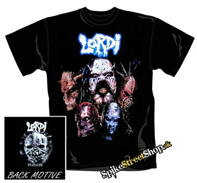 LORDI - Deadache - čierne pánske tričko