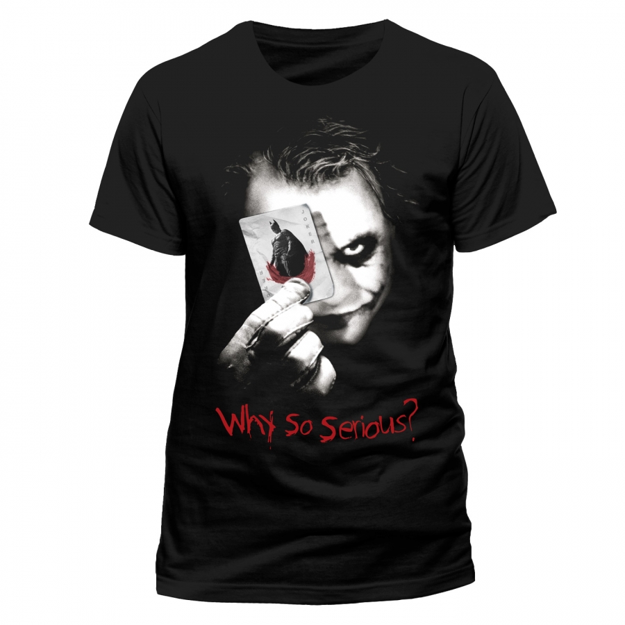 BATMAN - Why So Serious Character - čierne pánske tričko