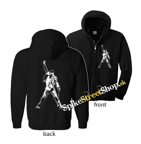 FREDDIE MERCURY - Portrait - mikina na zips