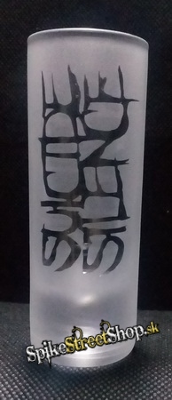 Sklenený poldecák SUICIDE SILENCE - Logo