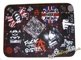 Podložka pod myš PUNK MOTIVES - Anarchy, Fuck The System, God Save The Queen...