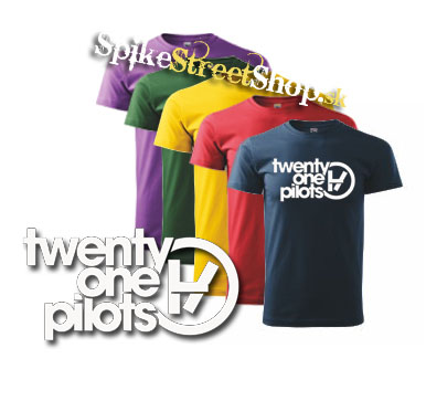 TWENTY ONE PILOTS - Logo - farebné detské tričko