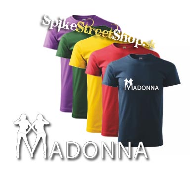 MADONNA - farebné detské tričko