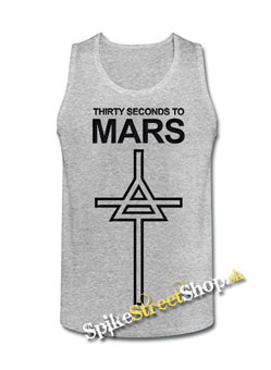 30 SECOND OF MARS - Monolith - Mens Vest Tank Top - šedé