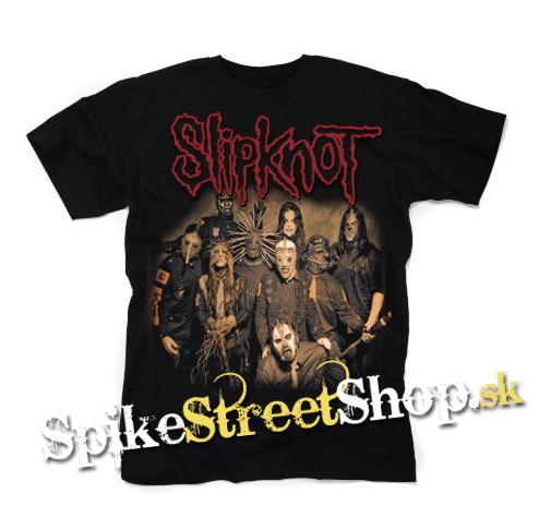 SLIPKNOT - Dark Poster Band - čierne pánske tričko