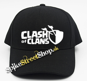 CLASH OF CLANS - čierna šiltovka (-30%=AKCIA)