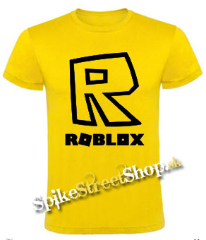 ROBLOX - Symbol & Znak - žlté detské tričko