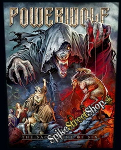 POWERWOLF - The Sacrament Of Sin - chrbtová nášivka