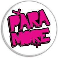 PARAMORE - Pink Logo - odznak